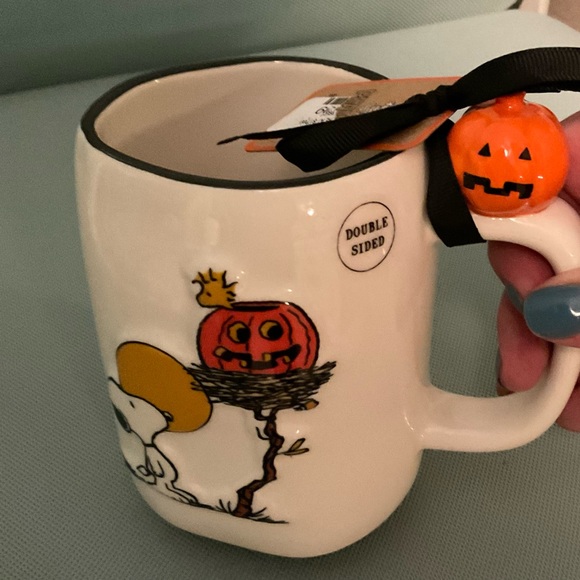Rae Dunn Other - NEW Peanuts x Rae Dunn Snoopy Pumpkin Halloween Spooky Season Mug